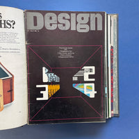 DESIGN Council of Industrial Design, Jan–Dec 1969 [x12 Issue Run]