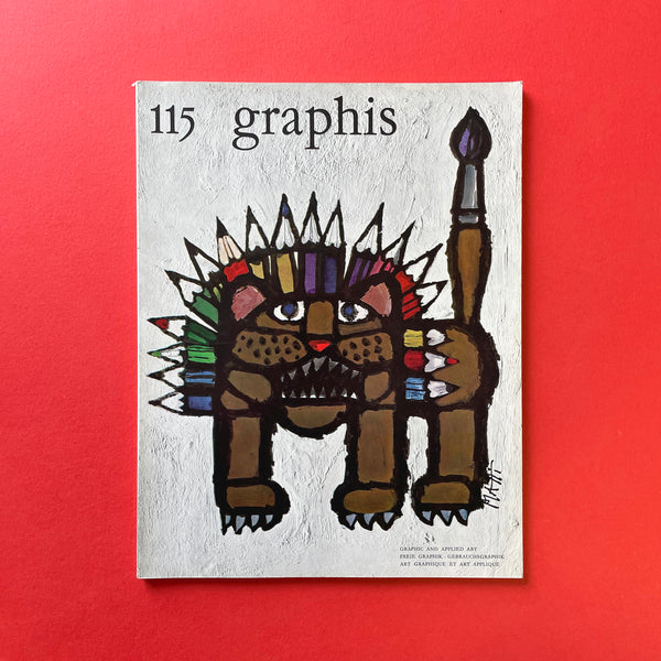 Graphis #115 - International Journal of Graphic Art and Applied Art, 1964. Buy and sell the best graphic design books, journals, magazines and posters with The Print Arkive.