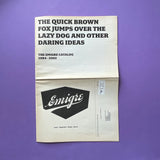 The quick brown fox: The Emigre catalog 1984-2002