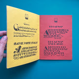 Photoscript, A Catalogue of Some Art Nouveau and Ornate Typefaces [Specimen Book]