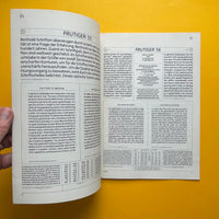 Frutiger-Probe 101, Berthold Fototype [Specimen Booklet]