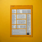 Frutiger-Probe 101, Berthold Fototype [Specimen Booklet]