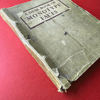 A Selection of the Specimen Sheets of Famous Monotype Book & Publicity Faces