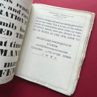 A Selection of the Specimen Sheets of Famous Monotype Book & Publicity Faces