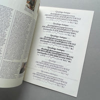 Berthold Fototype: Berthold Exklusiv - Probe Series [Specimen Booklets and Pads]