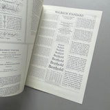 Berthold Fototype: Berthold Exklusiv - Probe Series [Specimen Booklets and Pads]