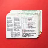 Monotype: Grotesque, Bembo, Times, Univers [Specimen Sheets]