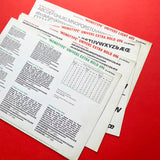 Monotype: Grotesque, Bembo, Times, Univers [Specimen Sheets]