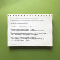 Oxley Press Typefaces [Specimen Binder]