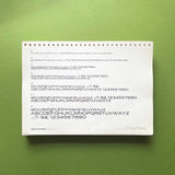 Oxley Press Typefaces [Specimen Binder]