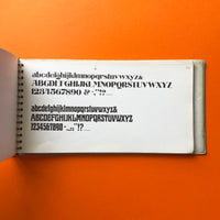 Typographical Workshop Company - Workbook, Type:;(-)!?’. [Specimen Binder]