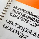 Typographical Workshop Company - Workbook, Type:;(-)!?’. [Specimen Binder]