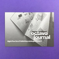 OCTAVO International Journal of Typography, 1986–90 [Near Complete plus Poster]