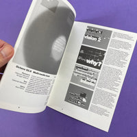 OCTAVO International Journal of Typography, 1986–90 [Near Complete plus Poster]