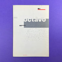 OCTAVO International Journal of Typography, 1986–90 [Near Complete plus Poster]