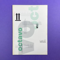 OCTAVO International Journal of Typography, 1986–90 [Near Complete plus Poster]