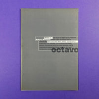 OCTAVO International Journal of Typography, 1986–90 [Near Complete plus Poster]