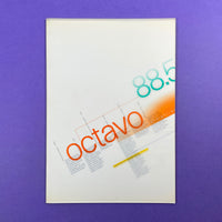 OCTAVO International Journal of Typography, 1986–90 [Near Complete plus Poster]