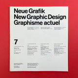 Neue Grafik / New Graphic Design / Graphisme actuel [First Ed. Near Complete]