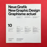 Neue Grafik / New Graphic Design / Graphisme actuel [First Ed. Near Complete]
