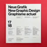 Neue Grafik / New Graphic Design / Graphisme actuel [First Ed. Near Complete]