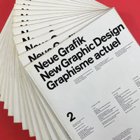 Neue Grafik / New Graphic Design / Graphisme actuel [First Ed. Near Complete]. Buy and sell the best graphic design books, journals, magazines and posters with The Print Arkive.