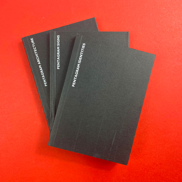 Pentagram ‘Black Books’ [x3 volumes]. Buy and sell the best graphic design books, journals, magazines and posters with The Print Arkive.