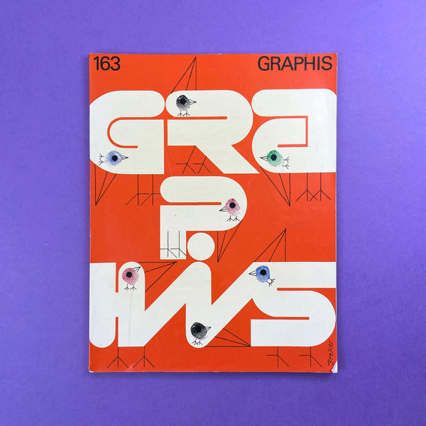 Graphis #163 - International Journal of Graphic Art and Applied Art, 1972. Buy and sell the best graphic design books, journals, magazines and posters with The Print Arkive.