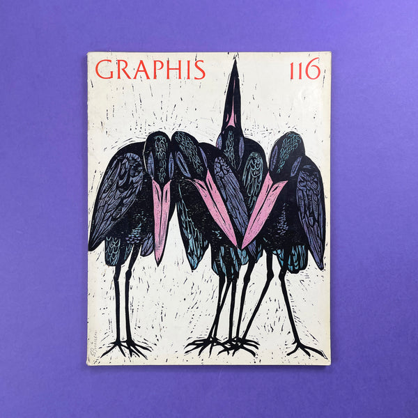 Graphis #116 - International Journal of Graphic Art and Applied Art, 1964. Buy and sell the best graphic design books, journals, magazines and posters with The Print Arkive.