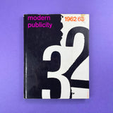 Modern Publicity 32 - International Advertising Art 1962/63. Buy and sell the best graphic design books, journals, magazines and posters with The Print Arkive.