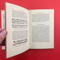 Stanley Morison - On Type Designs Past and Present: A Brief Introduction