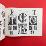 Lettering in a variety of alphabets