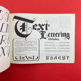 Lettering in a variety of alphabets