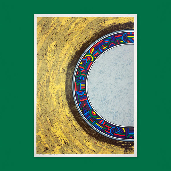 Screen Printed Surface Decoration Exhibition [Poster] Ian Gardner