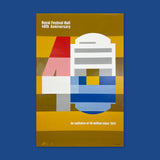 40th Anniversary of the Royal Festival Hall [Poster] Abram Games
