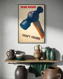 Head Secure, Shaft Sound [Poster] Leonard Cusden