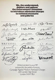 We, the undersigned, deplore and oppose… [Poster] Crosby/Fletcher/Forbes