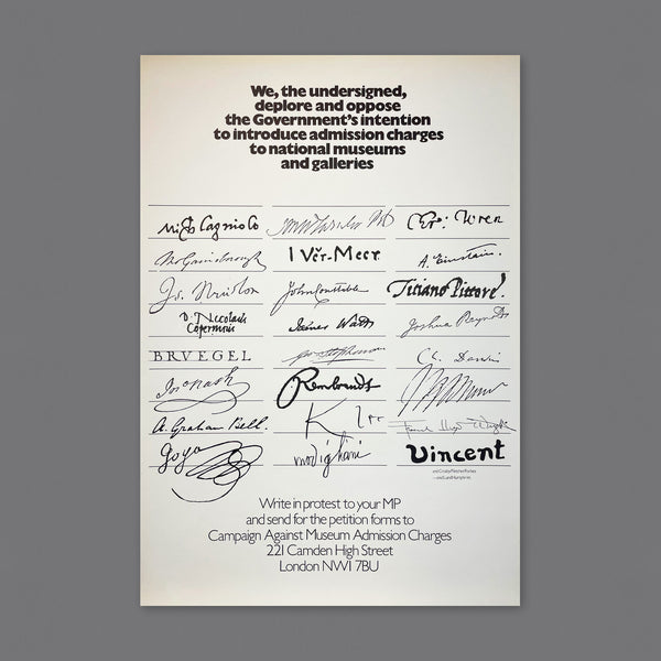 We, the undersigned, deplore and oppose… [Poster] Crosby/Fletcher/Forbes