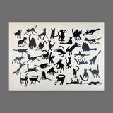 Cats [Screenprint] Alan Fletcher