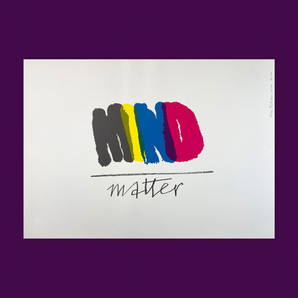 Mind Over Matter [Screenprint] Alan Fletcher