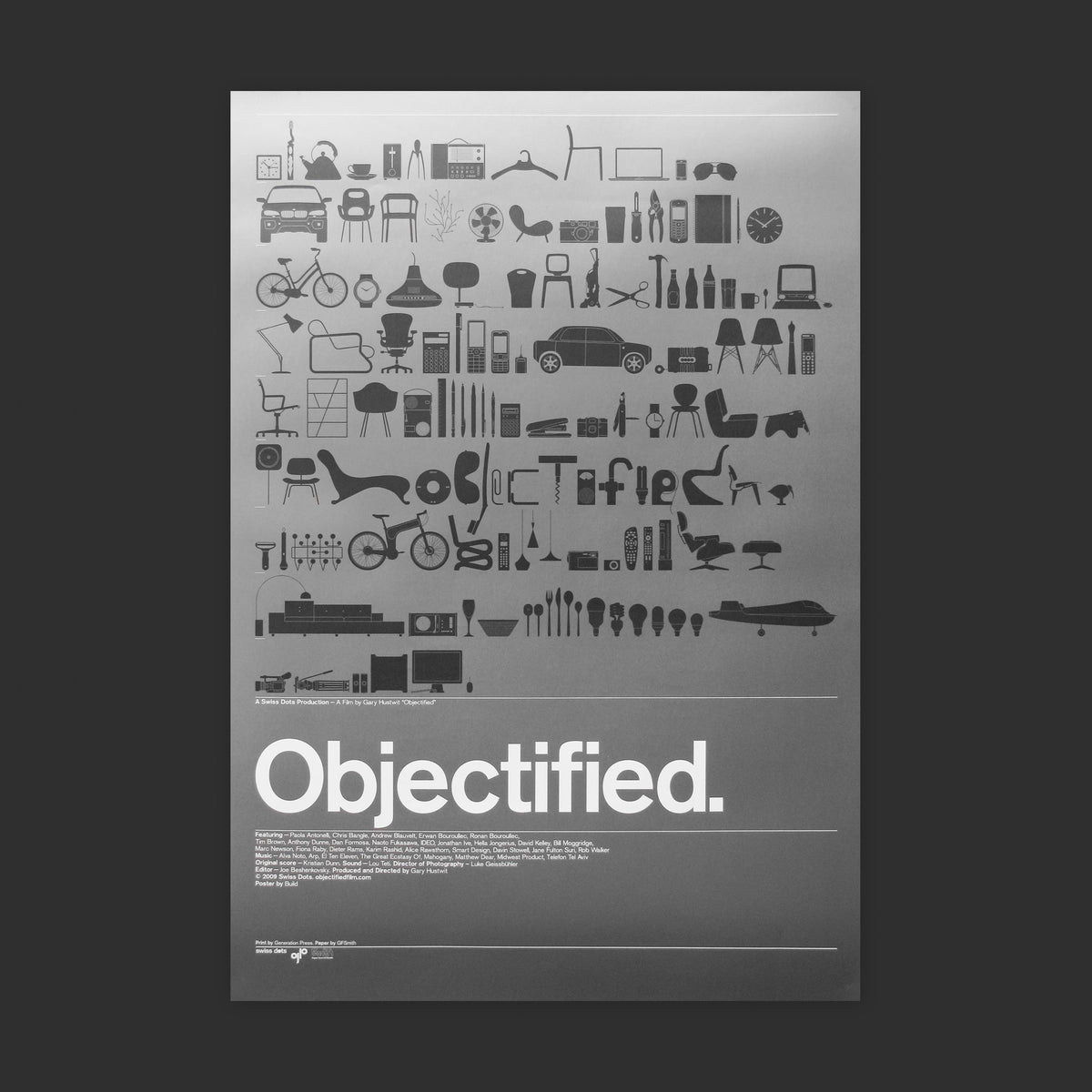 Objectified [Poster] Studio Build – The Print Arkive