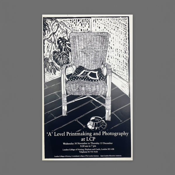 A-Level Printmaking and Photography at LCP [Poster]