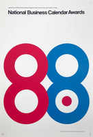 National Business Calendar Awards 1988 [Poster] Tom Eckersley