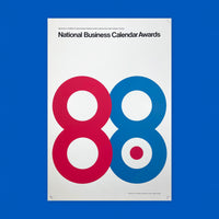 National Business Calendar Awards 1988 [Poster] Tom Eckersley