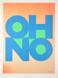 OH NO [Screenprint] James Joyce