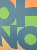 OH NO [Screenprint] James Joyce