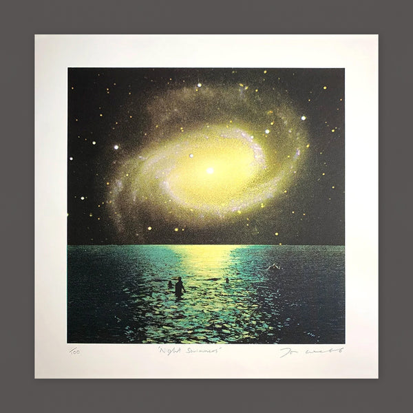 Night Swimmers [Screenprint] Joe Webb