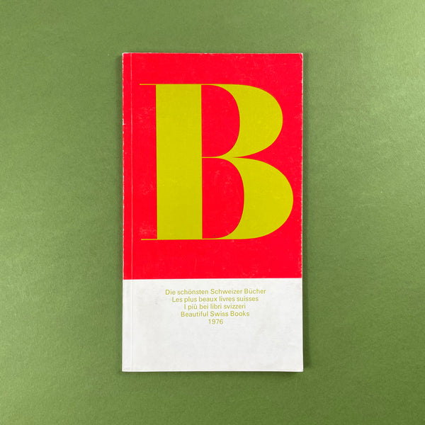 Beautiful Swiss Books 1976. Buy and sell the best graphic design books, journals, magazines and posters with The Print Arkive.