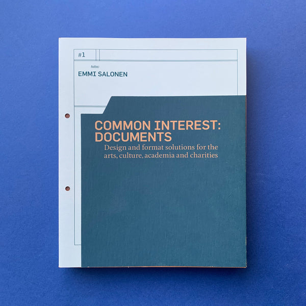 Common Interest: Documents - Design and format solutions for the arts, culture, academia and charities. Buy and sell the best graphic design books, journals, magazines and posters with The Print Arkive.