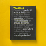 Word Nerd. Buy and sell the best graphic design books, journals, magazines and posters with The Print Arkive.